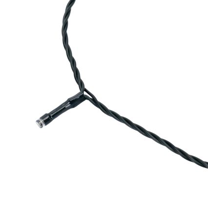 Aigostar - Guirlanda Solar LED de Natal 200 LEDs / 8 funções 22 m IP65 branco frio 800 mAh