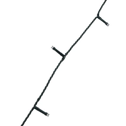 Aigostar - Corrente de Natal LED para exterior 200xLED/8 funções 20m IP44 branco frio