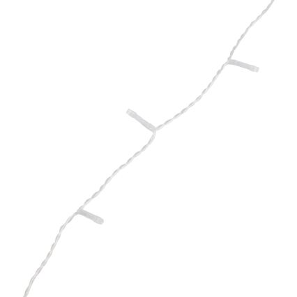 Aigostar - Guirlanda LED de Natal para exterior, 300 LEDs / 8 funções, 3x1m, IP44, branco frio + controlo remoto