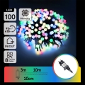 Aigostar - Cordão decorativo LED para exterior 100xLED/8 funções 10 m IP44 multicolorido