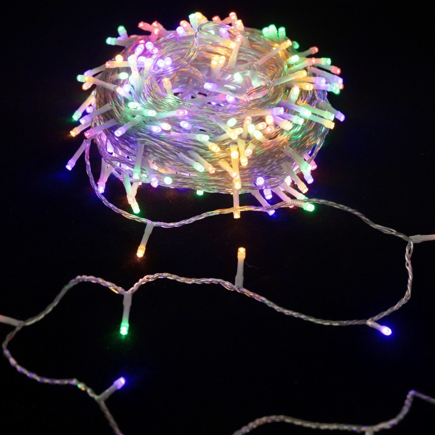 Aigostar - Cordão LED para exterior 1000 LEDs / 8 funções, 53 m, IP44, multicolorido
