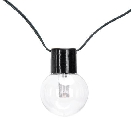 Aigostar - Cordão solar LED 20xLED/8 funções 11,5m IP65 multicolorido