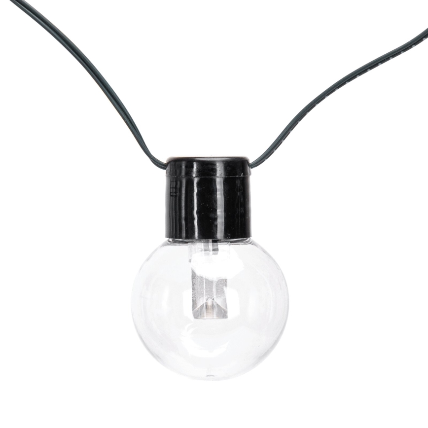 Aigostar - Cordão solar LED 20xLED/8 funções 11,5m IP65 multicolorido