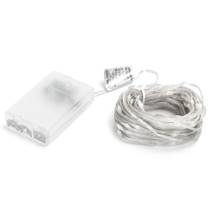 Aigostar - Corrente de Natal LED 100xLED/3xAA 10,3m multicolorida