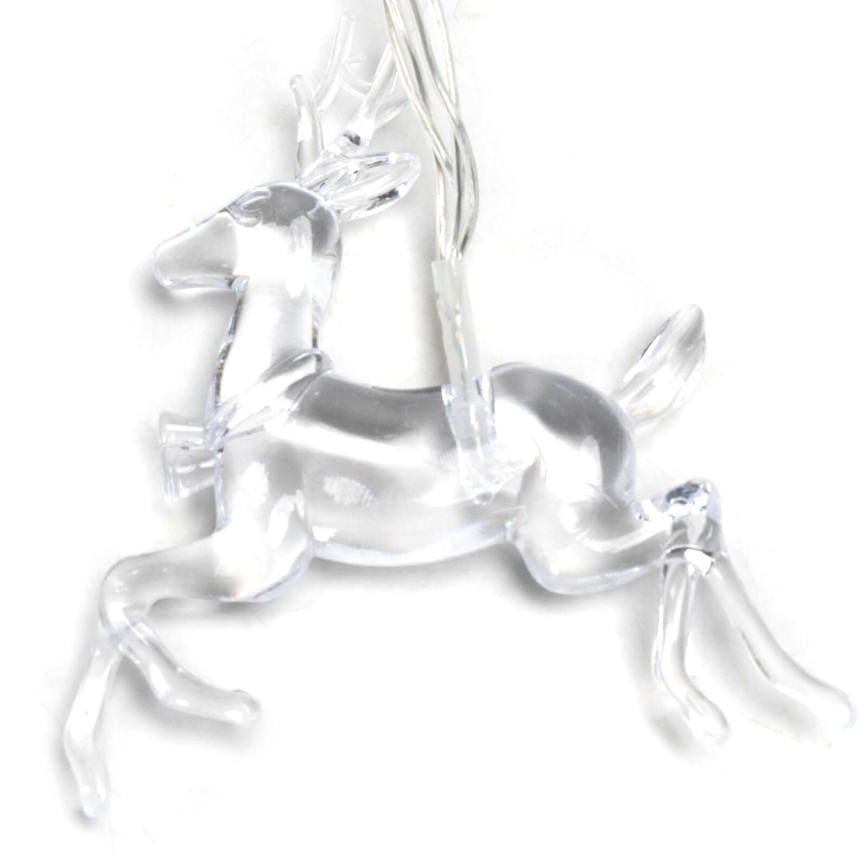 Aigostar - Corrente de Natal LED 20xLED/3xAA 3,3m renas