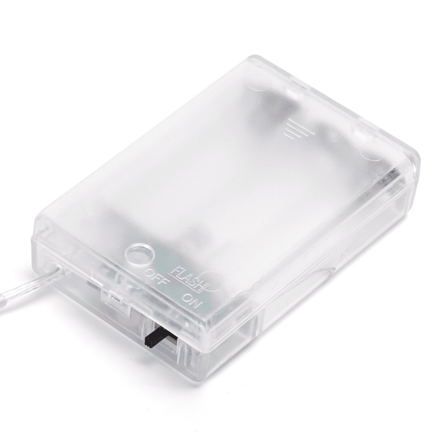 Aigostar - Corrente de Natal LED 50xLED/3xAA 5,3m branco quente