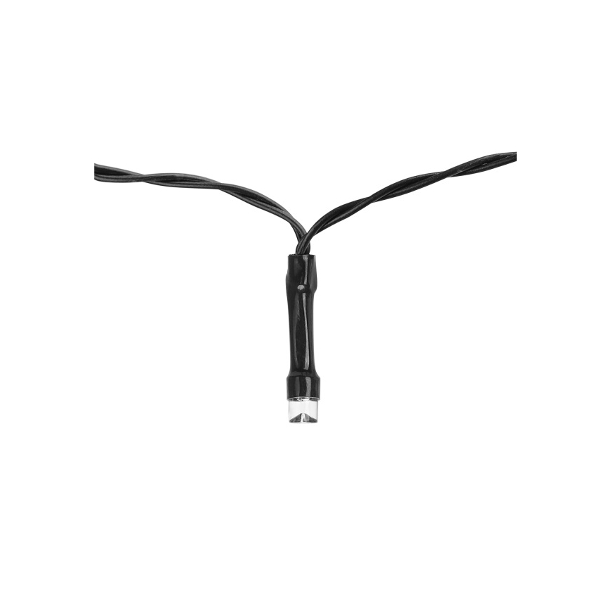 Aigostar - Corrente solar LED 100xLED/12m 300 mAh IP65 branco quente