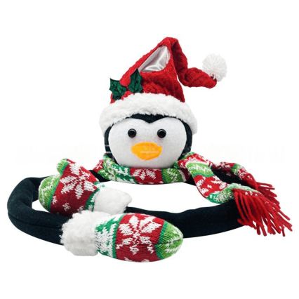 Aigostar - Projetor de Natal de flocos de neve LED/5W/230V branco frio pinguim