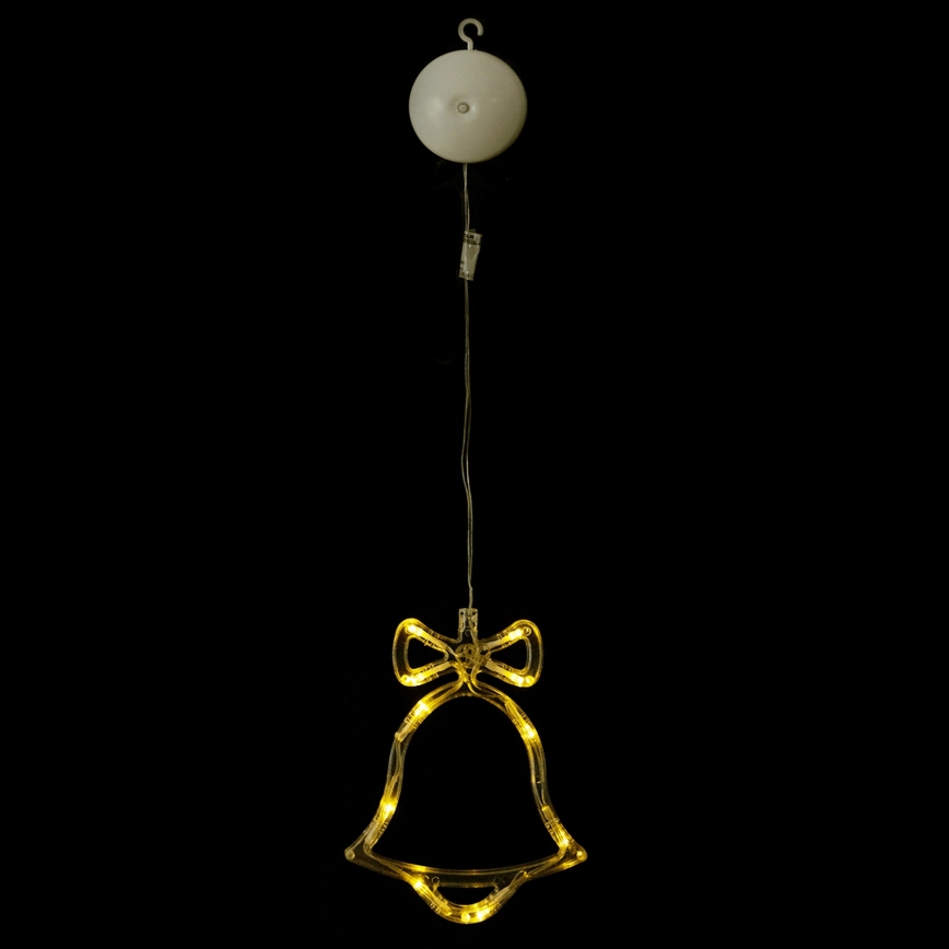Aigostar - Decoração de Natal LED LED/3xAAA bell 18cm