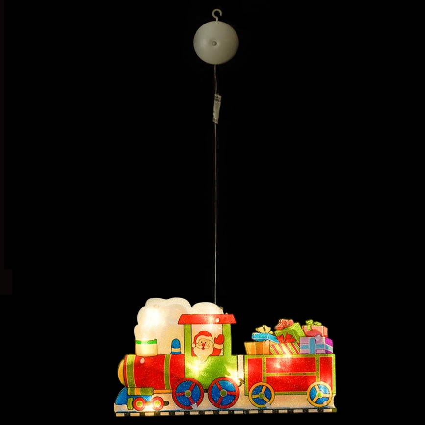 Aigostar - Decoração de Natal LED LED/3xAAA comboio 13,4cm