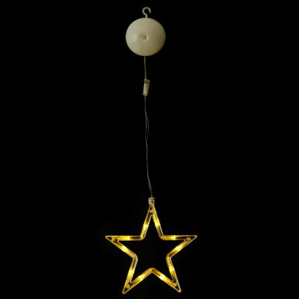 Aigostar - Decoração de Natal LED LED/3xAAA estrela 19cm