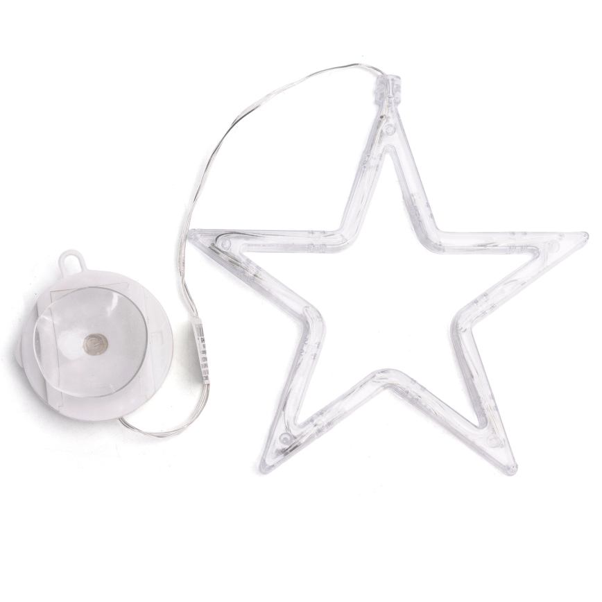 Aigostar - Decoração de Natal LED LED/3xAAA estrela 19cm