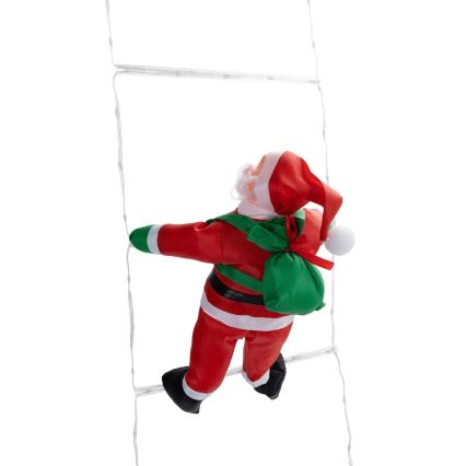 Aigostar - Decoração de Natal LED para exterior, 154 LEDs, 8 modos, 1,6 m, IP44, branco frio