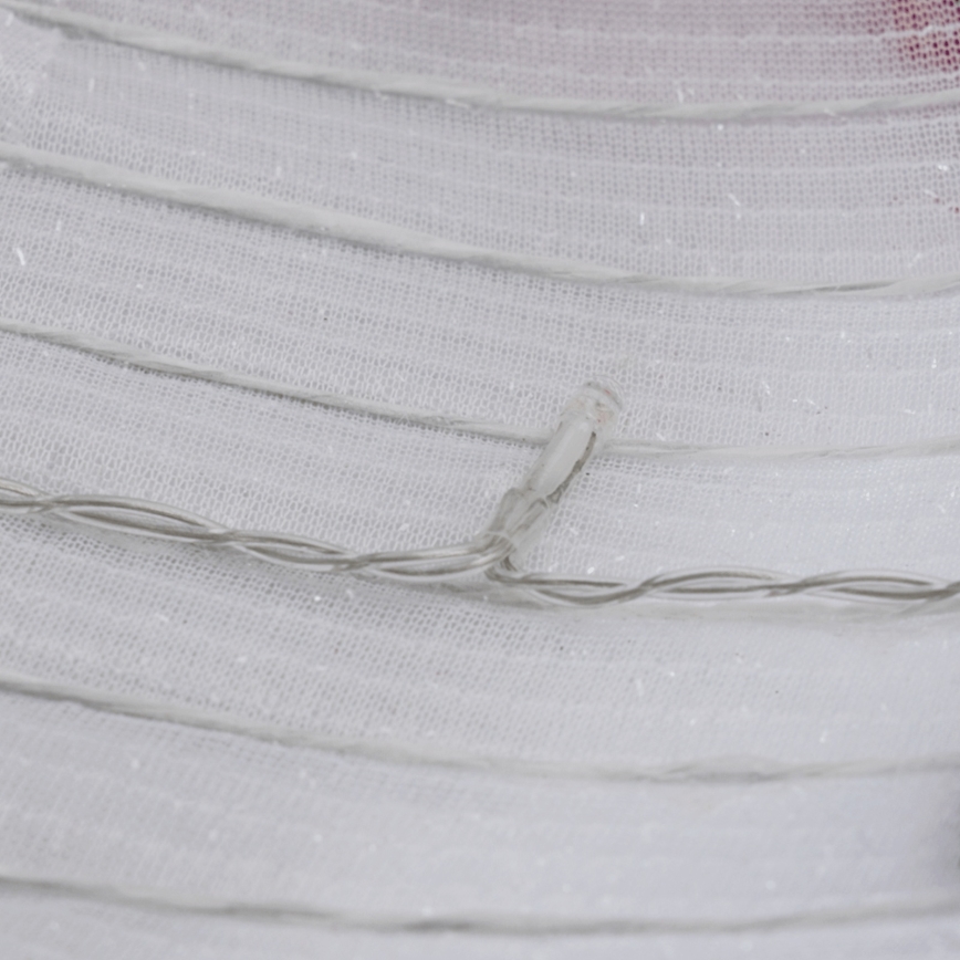 Aigostar - Decoração de Natal LED para exterior 50xLED/3xAA 0,7m IP44 boneco de neve + controlo remoto