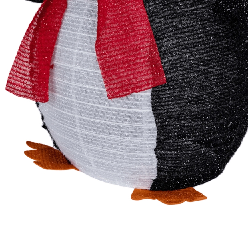 Aigostar - Decoração de Natal LED para exterior 50xLED/3xAA 0,7m IP44 Pinguim + controlo remoto