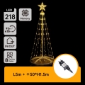 Aigostar - Decoração de Natal LED para exterior LED/3,6W/31/230V 2700K 150 cm IP44