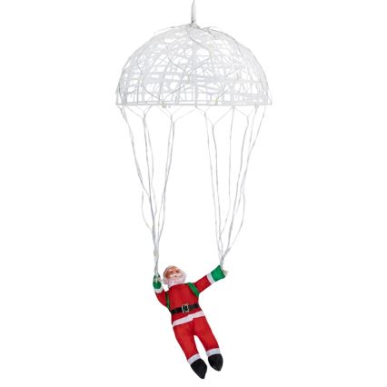 Aigostar - Decoração de Natal LED para exterior LED/3xAA IP44 Pai Natal