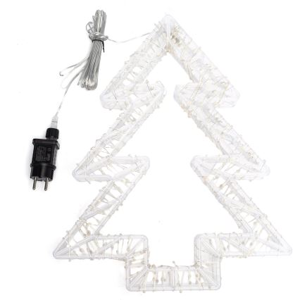 Aigostar - Decoração de Natal LED para exterior 540xLED/6W/230V IP44, branco quente, árvore de 45 cm