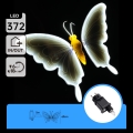 Aigostar - Decoração LED para exterior 372xLED IP44 branco frio borboleta