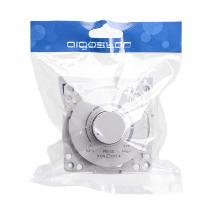 Aigostar - Dimmer rotativo 300W/230V branco
