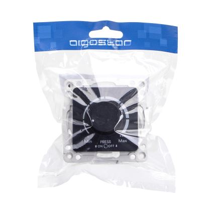 Aigostar - Dimmer sem moldura 250V/10A preto
