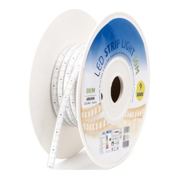 Aigostar - Fita LED 400W/230V, 50 m, 3000K, IP65