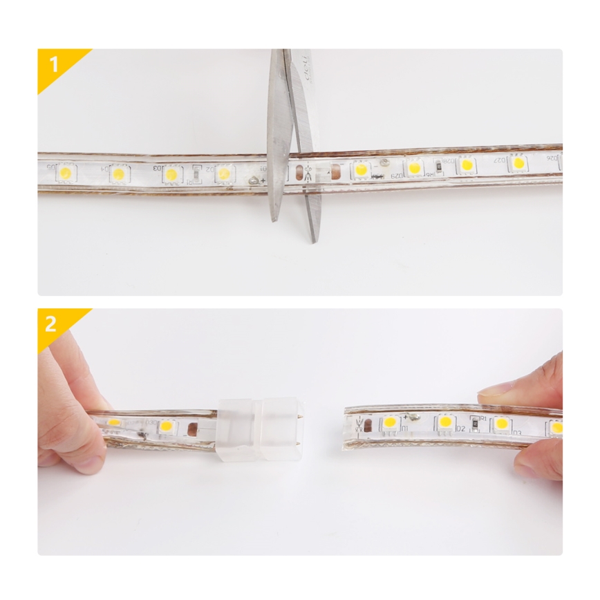 Aigostar - Fita LED para exterior 50m LED/350W/230V 6500K IP65