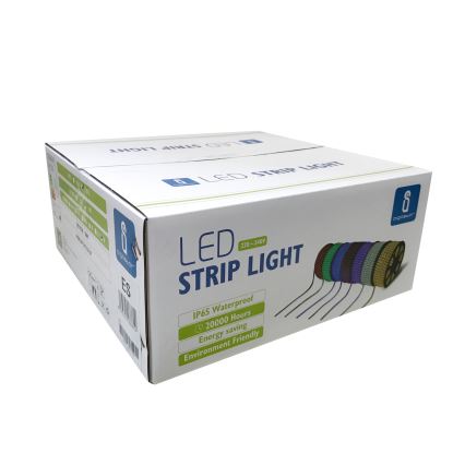 Aigostar - Fita LED para exterior 50m LED/350W/230V azul IP65