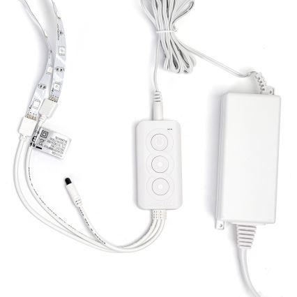 Aigostar - Fita LED RGBW dimerizável/48W/12V 2x7,5 m Wi-Fi