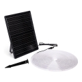 Aigostar - Fita LED solar regulável LED/20W/3,2V 20 m 2700K IP65 20000 mAh + controlo remoto