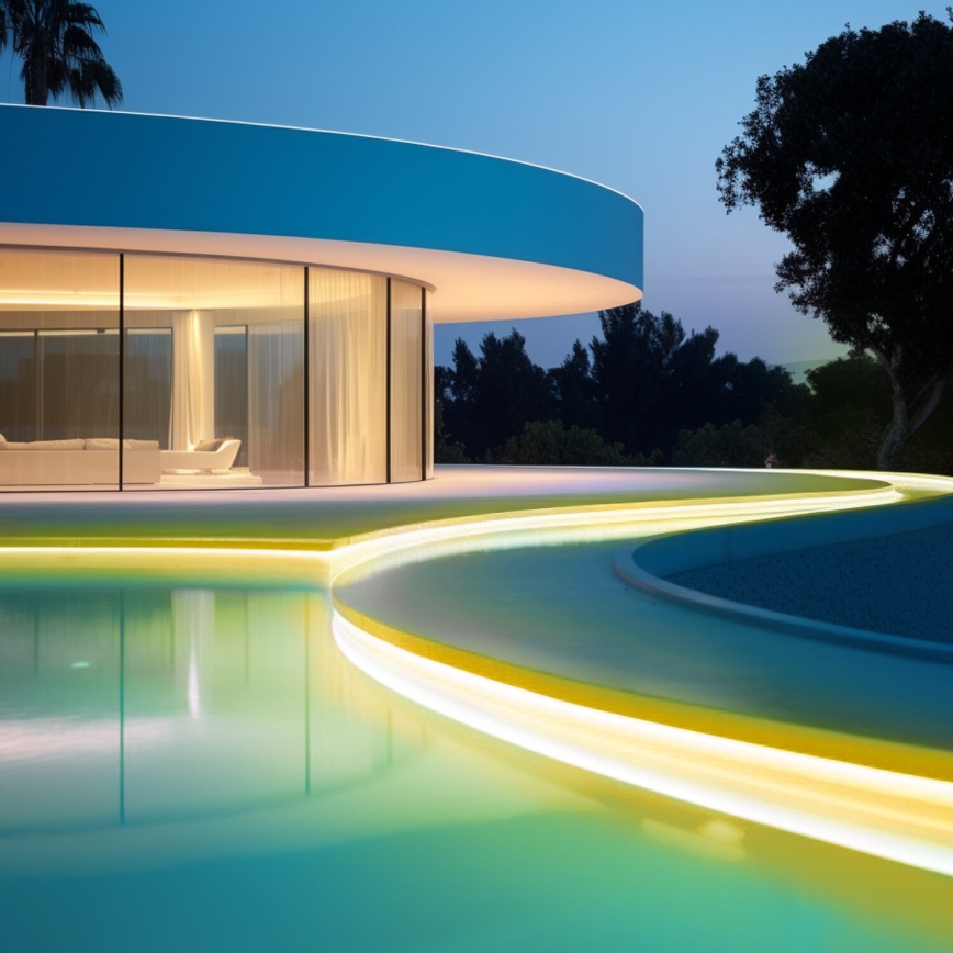 Aigostar - Fita LED solar regulável LED/20W/3,2V 20 m 2700K IP65 20000 mAh + controlo remoto