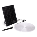 Aigostar - Fita LED solar regulável LED/20W/3,2V 20 m 6500K IP65 + controlo remoto