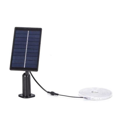 Aigostar - Fita LED solar regulável LED/1,6W/3,2V 3 m 2700K IP65 1800 mAh + comando à distância