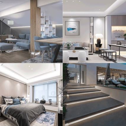 Aigostar - Fita solar LED regulável LED/5W/3,2V 5 m 6500K IP65 4000 mAh + comando