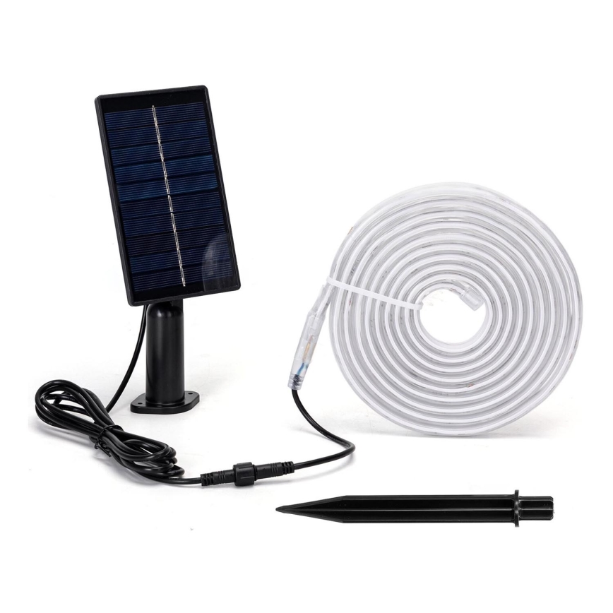 Aigostar - Fita solar LED RGB dimerizável LED/1,6W/3,2V 3+2m IP65 1800 mAh + controlo remoto