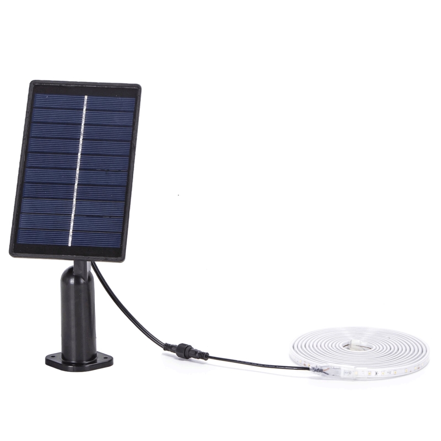 Aigostar - Fita solar LED RGB dimerizável LED/1,6W/3,2V 3+2m IP65 1800 mAh + controlo remoto