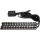 Aigostar - Fitas LED RGB reguláveis para automóvel LED/4,5W/5V + comando remoto