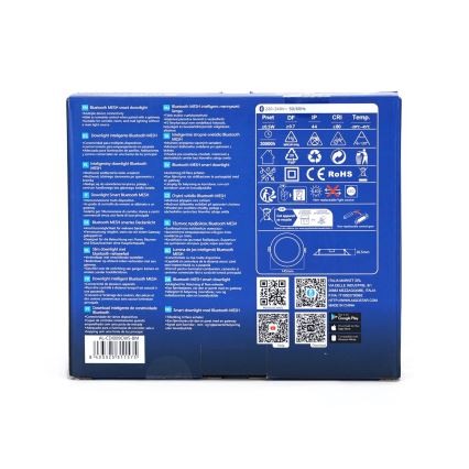 Aigostar - Foco de encastrar LED com regulação MESH LED/9W/230V 2700-6500K diâmetro 14,5 cm