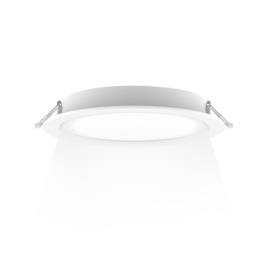 Aigostar - Foco de encastrar LED LED/6W/230V 6500K diâmetro 11,8 cm branco