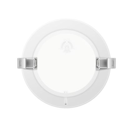 Aigostar - Foco de encastrar LED LED/9W/230V 3000K diâmetro 11,8 cm branco