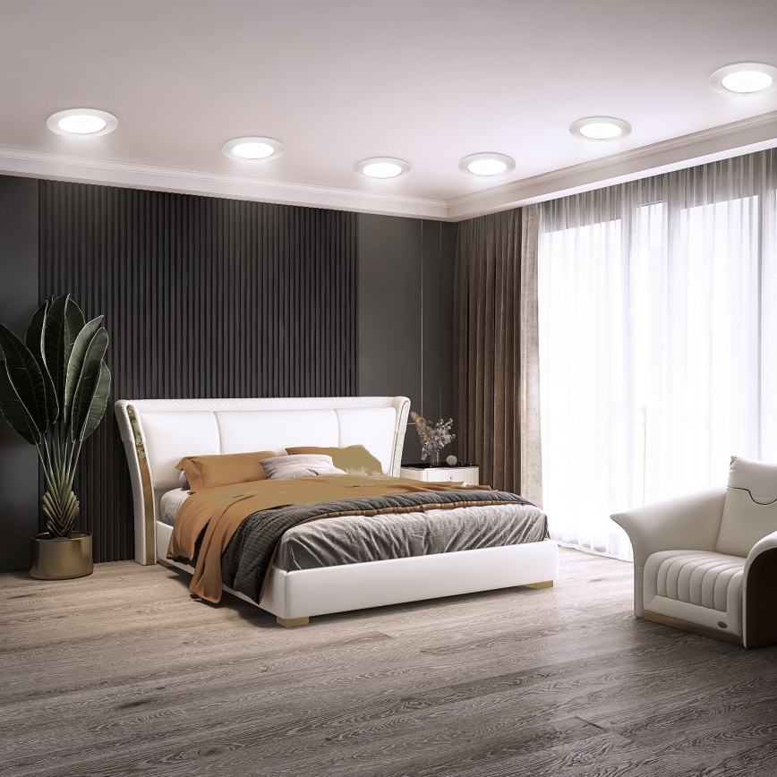 Aigostar - Foco de encastrar LED ULTRATHIN LED/9W/230V 6000K branco