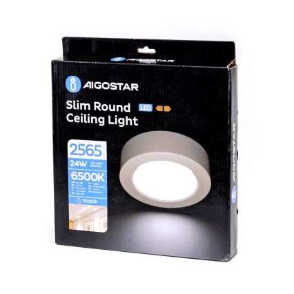 Aigostar - Foco de encastrar LED ULTRATHIN LED/9W/230V 6000K branco