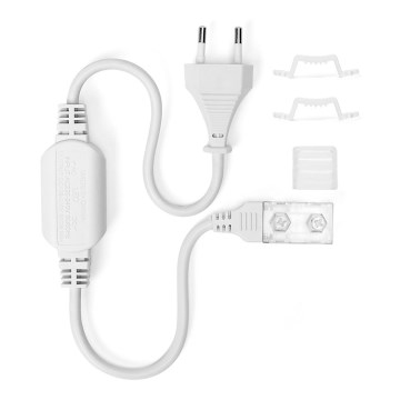 Aigostar - Fonte de alimentação para fitas LED 10 mm, 600W/230V, branca