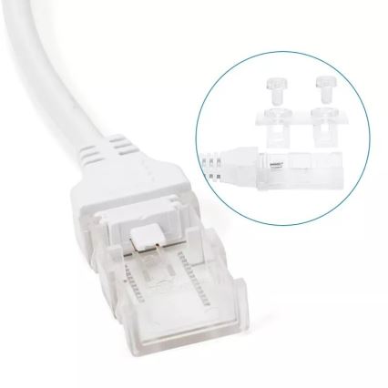 Aigostar - Fonte de alimentação para fitas LED 8 mm 600W/230V branca