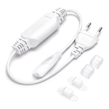 Aigostar - Fonte de alimentação para fitas LED de 8 mm 400W/230V branca