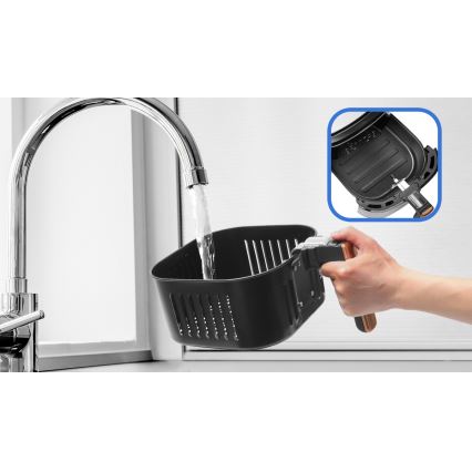 Aigostar - Fritadeira sem óleo 7l 1900W/230V