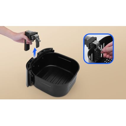 Aigostar - Fritadeira sem óleo 7l 1900W/230V