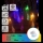 Aigostar - Guirlanda de LED para exterior, 25 LEDs / 8 funções, 3xAA, 2,5 m, IP44, gotas multicoloridas