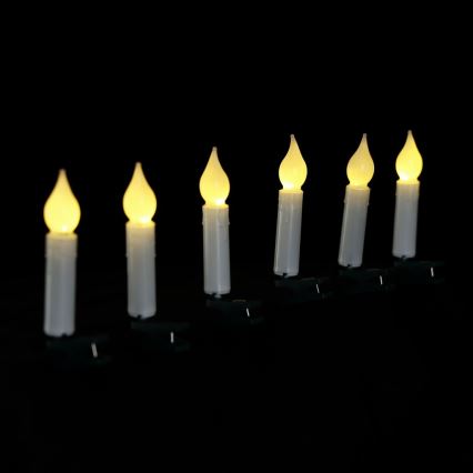 Aigostar - Cordão de luzes de Natal LED 25xLED/3xAA 5 m branco quente