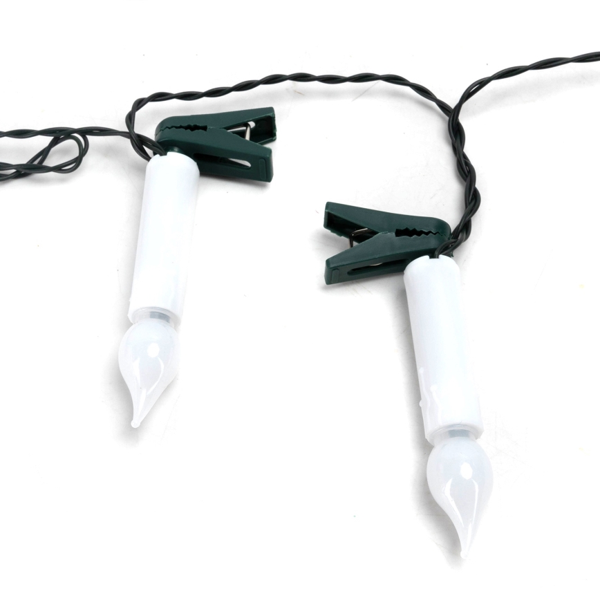 Aigostar - Cordão de luzes de Natal LED 25xLED/3xAA 5 m branco quente